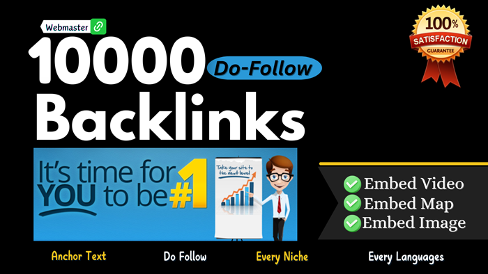 4422300 Social Media Profile Creation SEO Backlinks DA90+