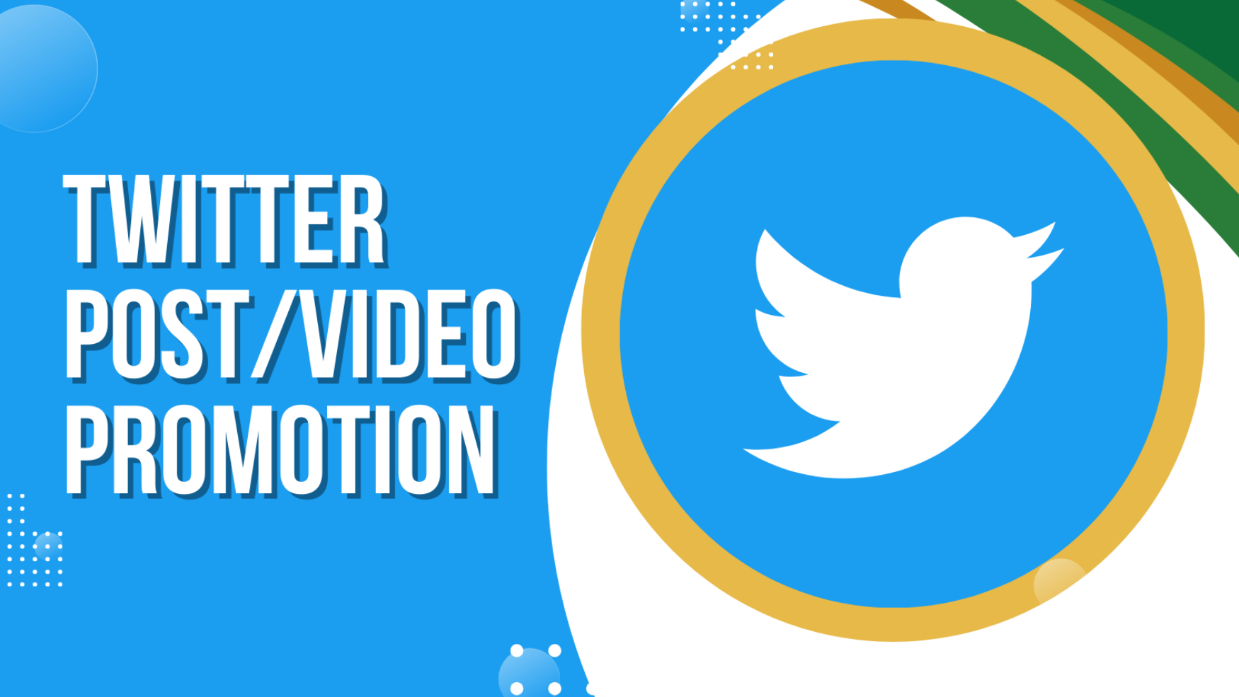 61851000 High-quality views on your Twitter video, Organic Twitter post promotion and engagement