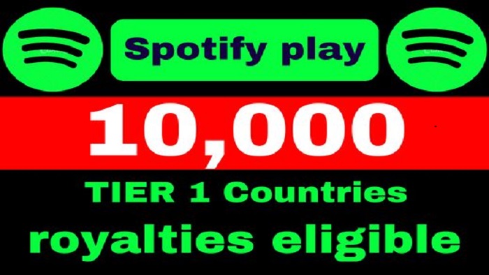 5939Premium 10,000+ Spotify plays best quality royalties eligible