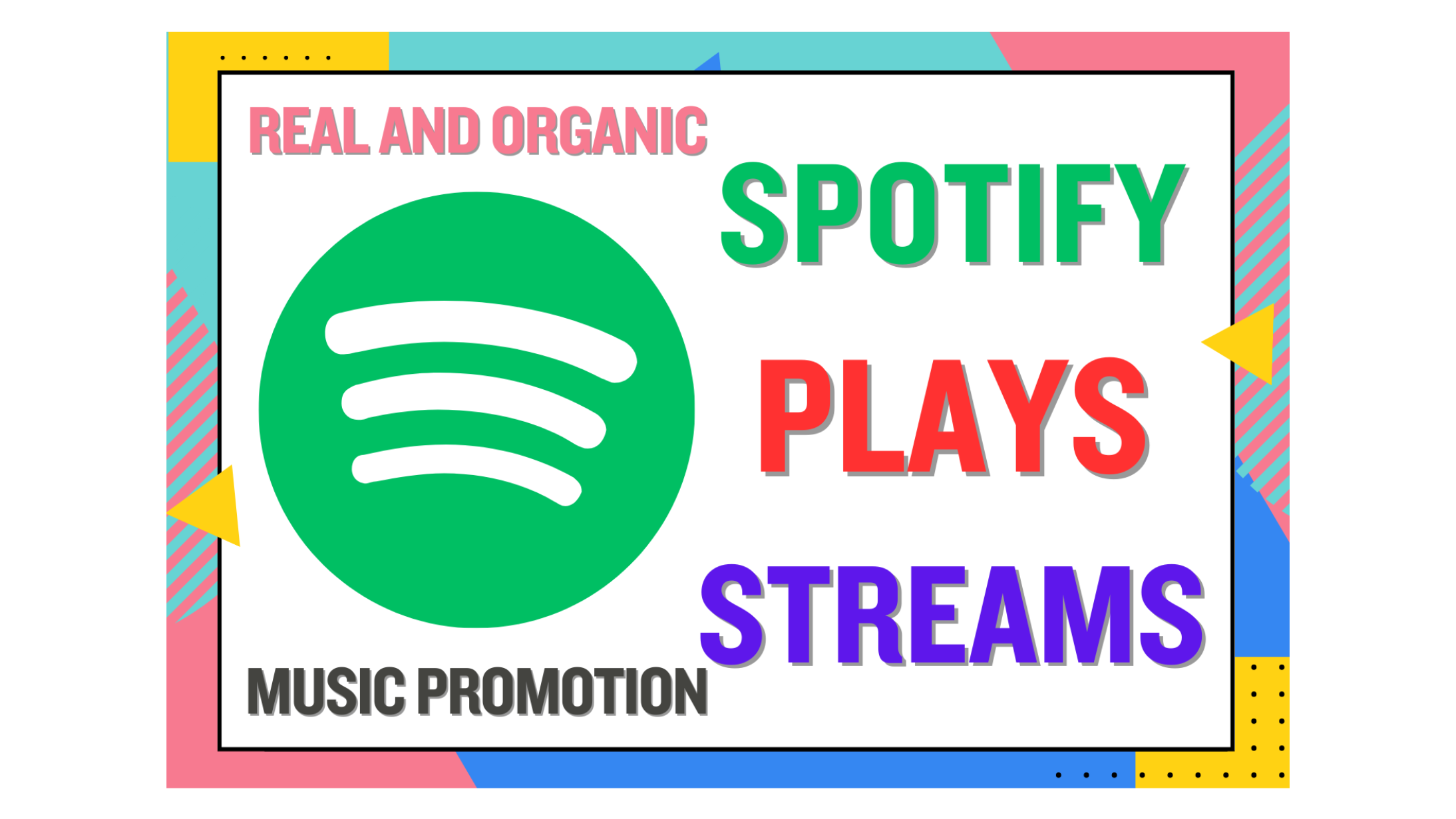 6590💥 10000 Spotify plays streams | Promote your Spotify music and make it viral ♫