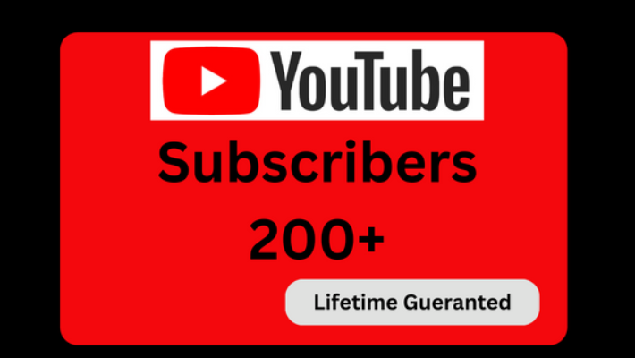 7980Send you 500+Youtube Organic Subscribers, non-drop & lifetime guaranteed service.