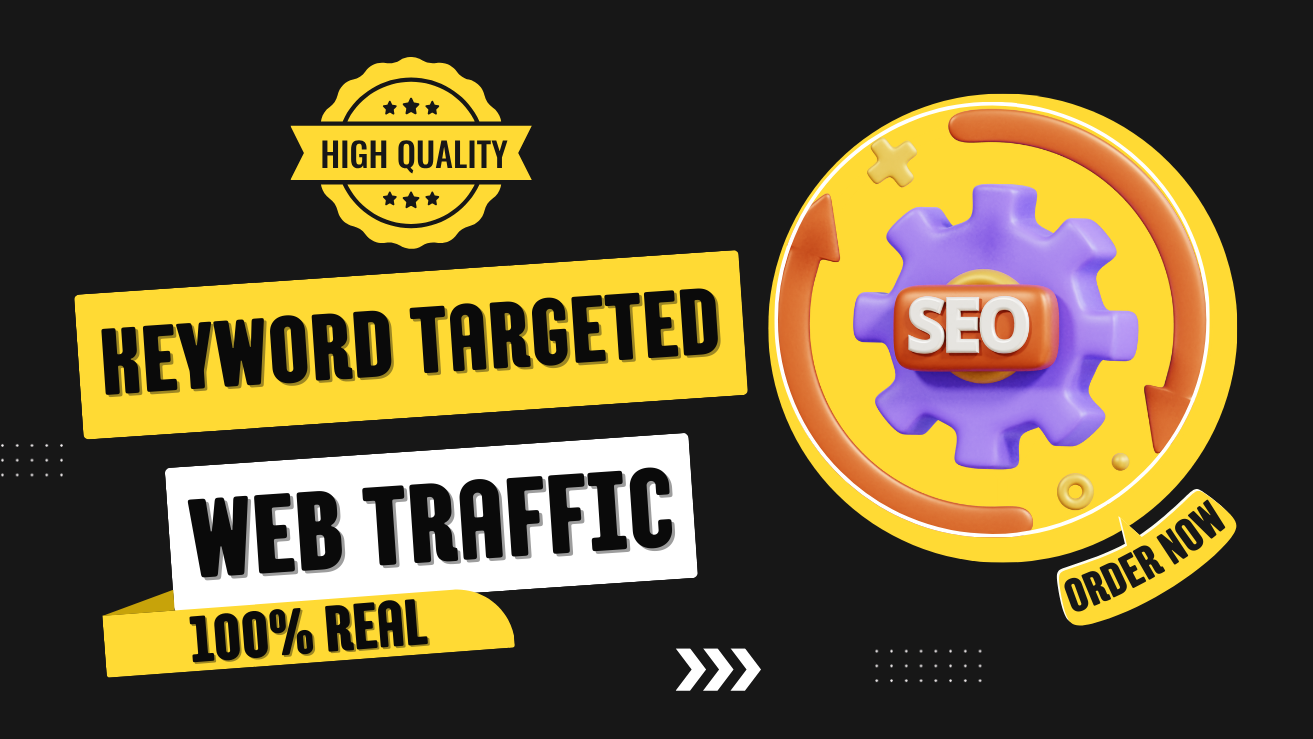 9930⭐ Drive 5000 Keyword targeted website or blog visitors organic traffic