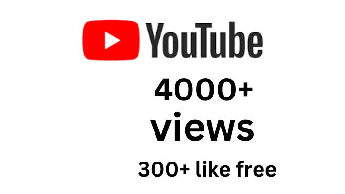 283281200+ youtube views 300+ like or 30 comments