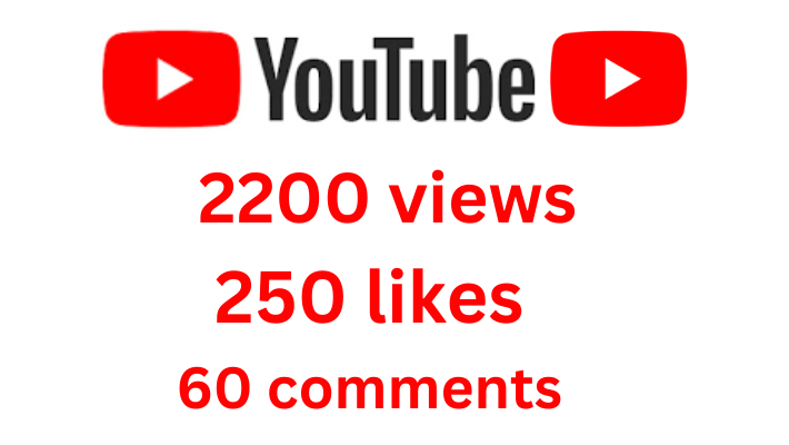 55074You will get 4000 YouTube views & 400+ likes l Organic YouTube views non drop life time