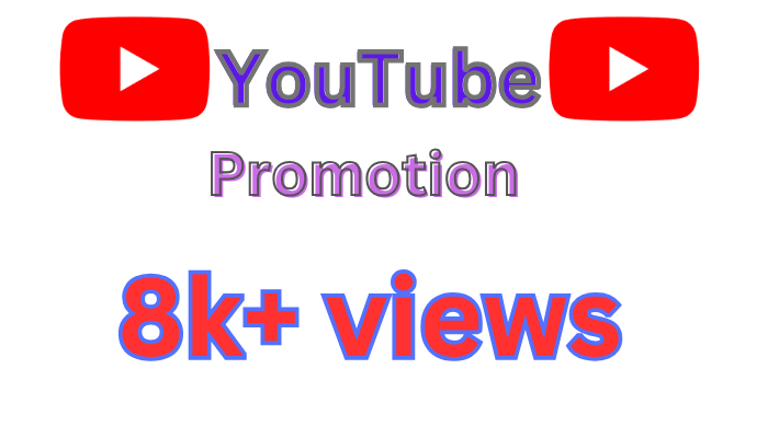 58104You will get 5000+ Non Drop life time guranted YouTube Views And 400+ Likes, And 50 Comment, YouTube.