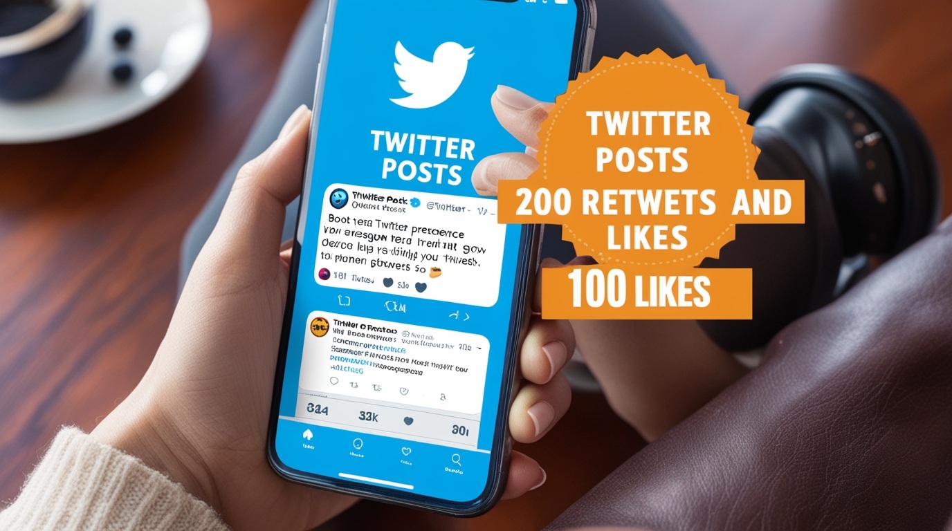 76599Boost your Twitter presence with 200 retweets and 100 likes