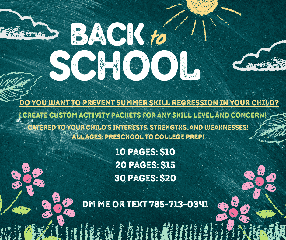 199252Custom Academic Activity Packets
