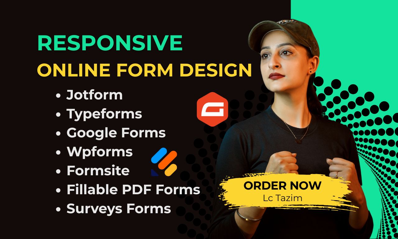 207214I will create Jotform, Google Form, Online Survey, Typeform, Formstack, in 24 Hours