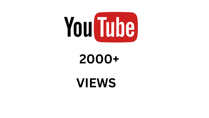 220373You will get organic 2000+ YouTube Video Views Lifetime Guaranteed Service