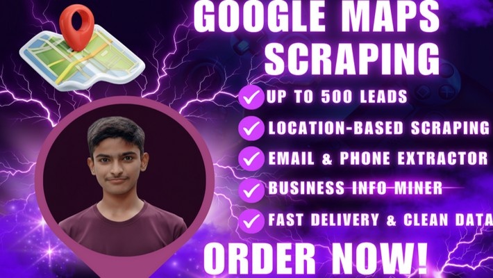 313117I will be your maps lead extractor and business info miner from Google Maps scraping