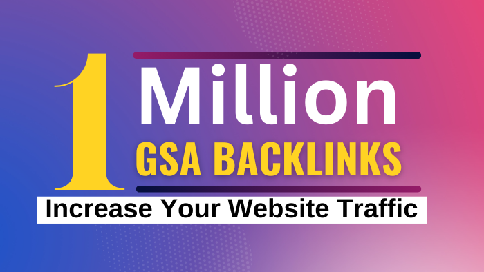 6931I will do 1 million tier 2 or tier 3 SEO backlinks for website ranking