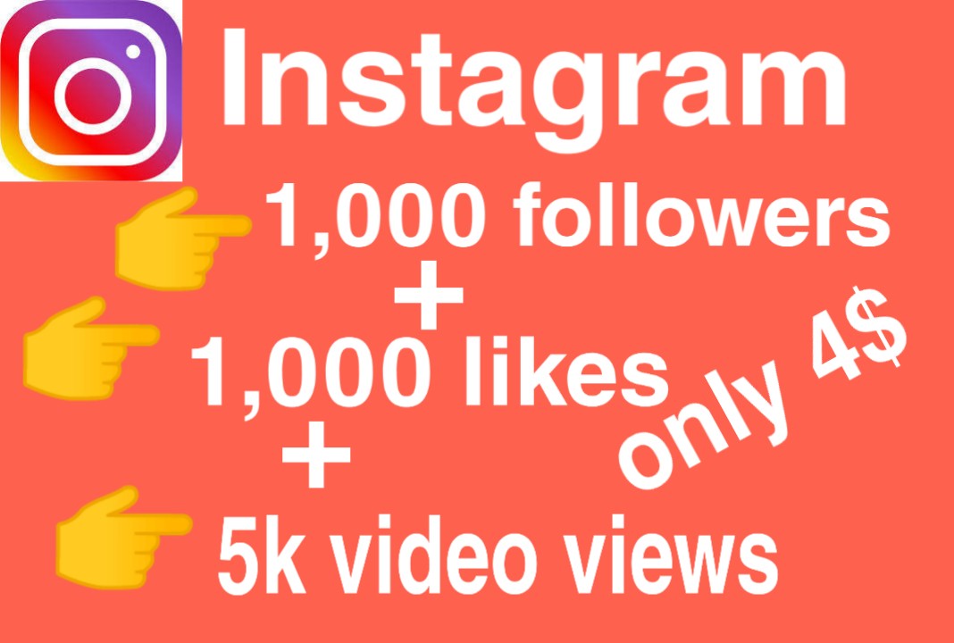 6439Get Instant 1000+ Instagram Followers or 1000+ Likes Non-Drop & HQ Active Users