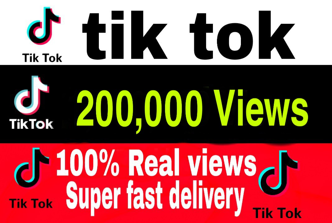 6409I will give you 1,000,000+ TikTok Views Non Drop & High Retention – Instant Start