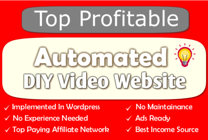 6706100% Automated Website – Huge Profitable Niche – Great Potential – Newbie Friendly Website – Easy to Manage.