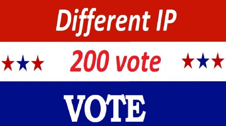 Get offer 200 Different IP votes contest that you are participating