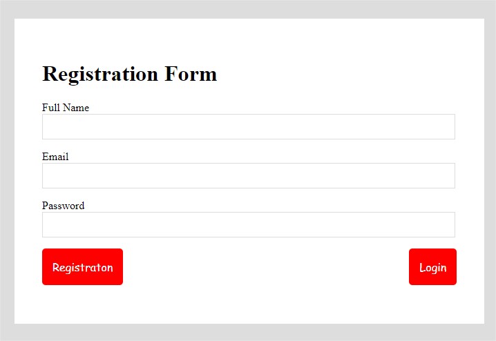 I will create simple looking good login signup in html,CSS form