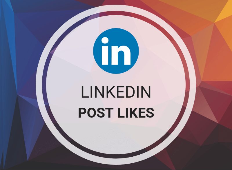 send you 100+ linkedin post likes OR share