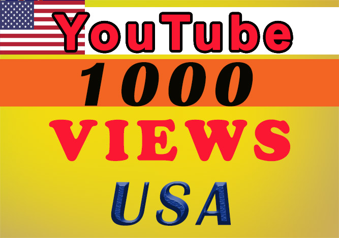 USA  Targeted YouTube video views for $9