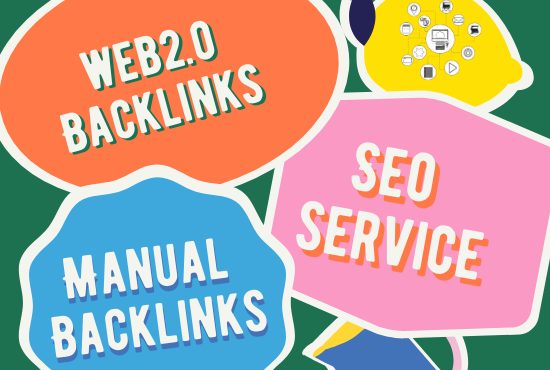 I will create web2.0 manual backlinks