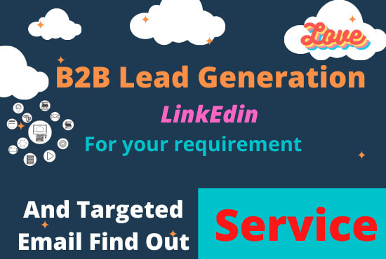 I will do b2b lead generation in linkedin