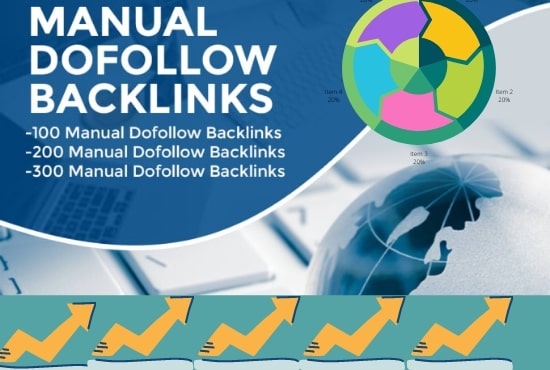 I will create manual dofollow backlinks for you