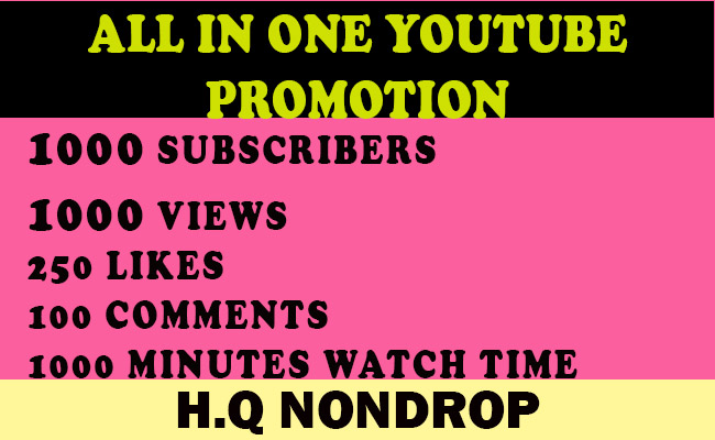 Youtube all in one promotion for $25