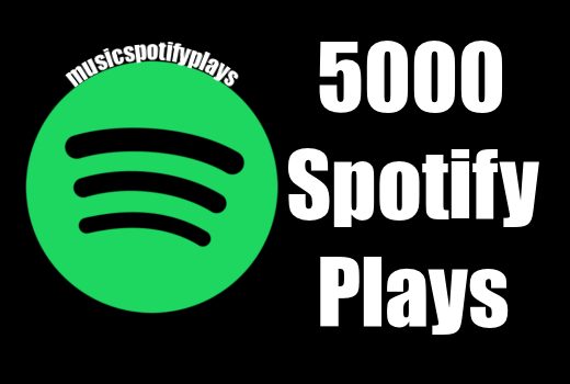 SPOTIFY 5,000 Real Safe HQ Streams Plays Music Advertisement Promotion