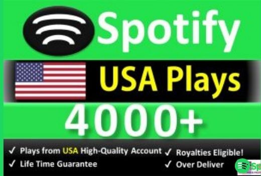 Get 4000 to 7000 ORGANIC Plays From HQ USA Accounts or 1500 Worldwide Followers, Real and Active Users, Guaranteed