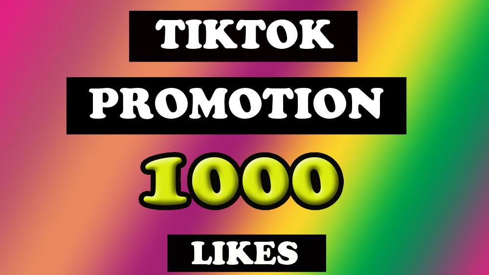 TikTok 1000 High Quality Organic Likes