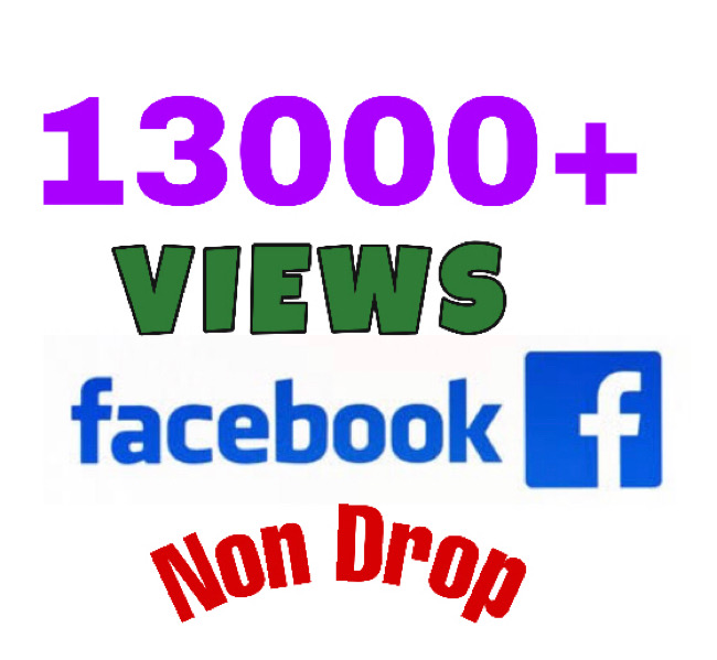 I will add 13000+ Views on Facebook Video post . Lifetime Guaranteed.