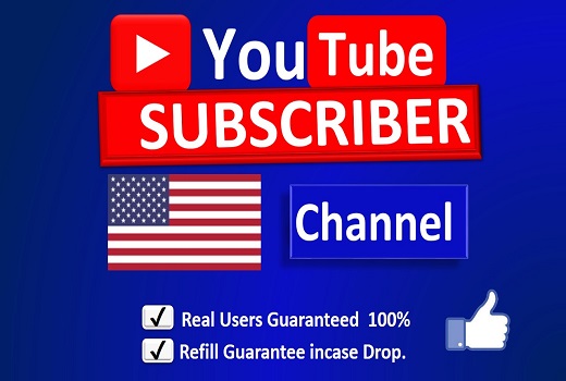 Get Organic 120+ YouTube-Subscriber From USA HQ account in your Channel, Non-Drop, Real Active Users