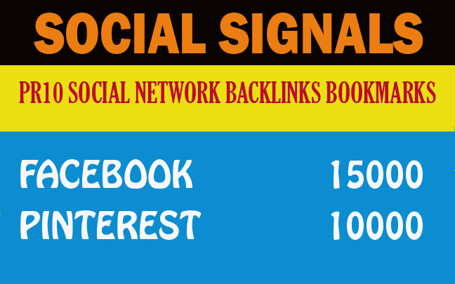 25,000 Mix Social Signals Google First Page Ranking Help To Increase Website Traffic Bookmark