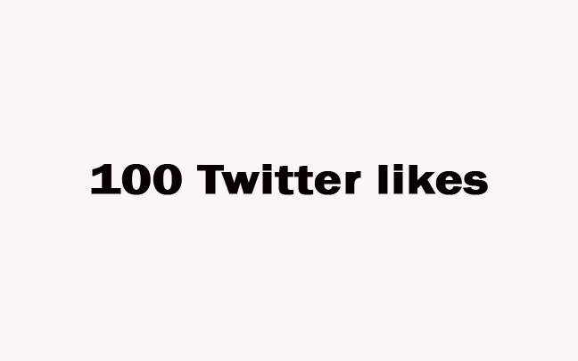 100+ Twitter non drop post likes High quality