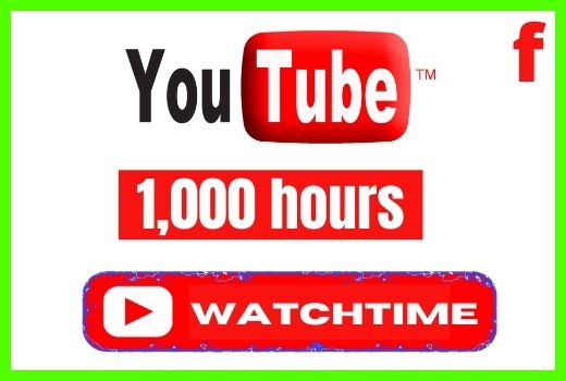 Get 1000+ YouTube Monetization Watchtime , Non-drop, and Lifetime Permanent