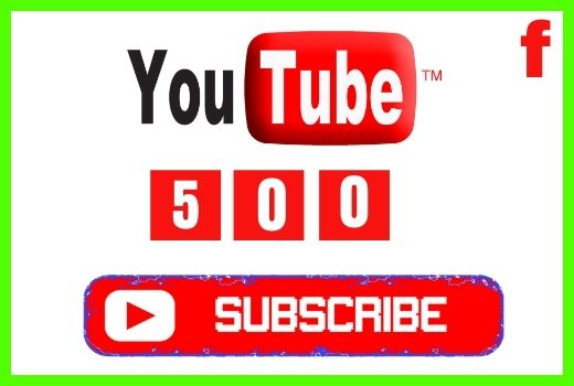 Get 500+ YouTube Real and Organic Subscribers, Non-drop and Lifetime Permanent guaranteed