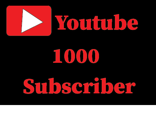 1000+ Youtube subscriber,Non Drop And Lifetime Permanent