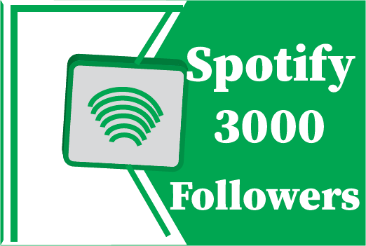3000+ Spotify followers, best quality and lifetime  permanent