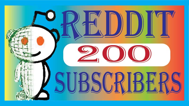 I Will Provide reddit 200+ Subscribers. Non-Drop, Best Quality, Organic and life time permanent