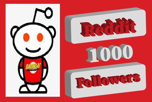 1000+ Reddit Followers,Best quality and Non Drop