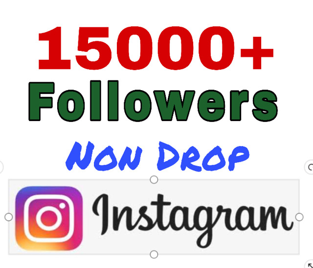 Add 15000+ Followers on Your Instagram. Non drop.