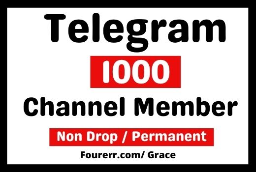 Get Instant 1000+ Telegram High-quality Channel Member, Non-drop, and Lifetime Permanent