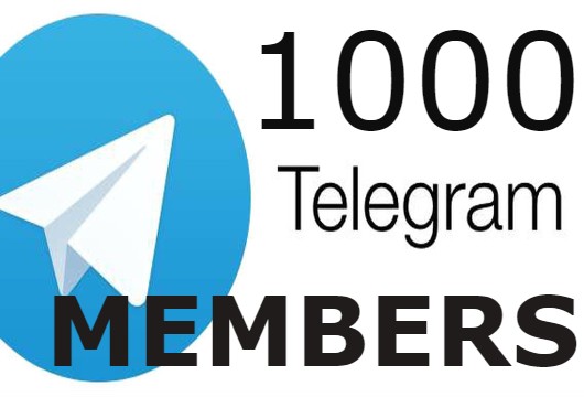 I will provide you 1000 Telegram Channel Members OR Group Member