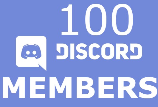 Send you 100 discord server members