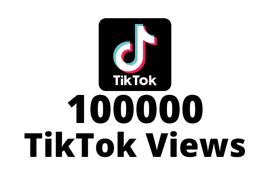 I Will give you 100000 TikTok Views Nondrop  lifetime guaranteed permanently