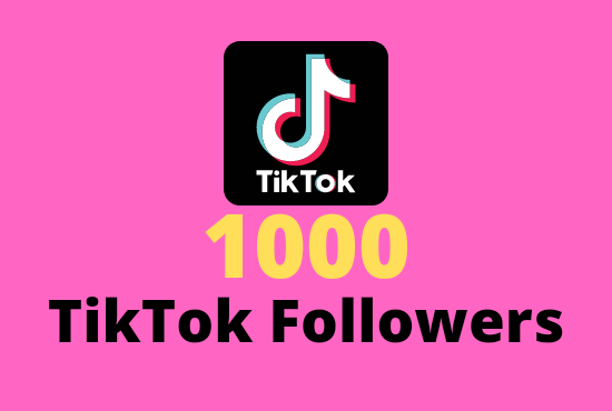 I Will add 1000 TikTok Followers lifetime guaranteed nondrop permanently