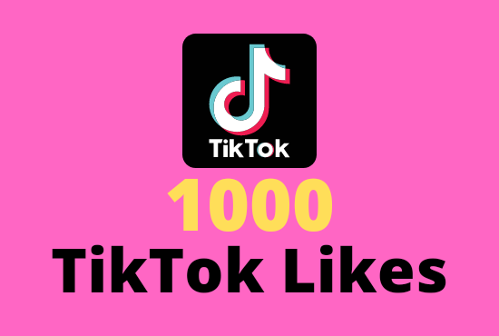 I Will add 1000 TikTok Likes lifetime guaranteed permanently