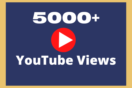 Add 5000+ YouTube Views Organically Lifetime Guaranteed Permanently