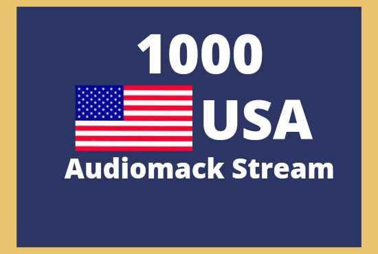Get 1000 USA Audiomack Stream Guarantee
