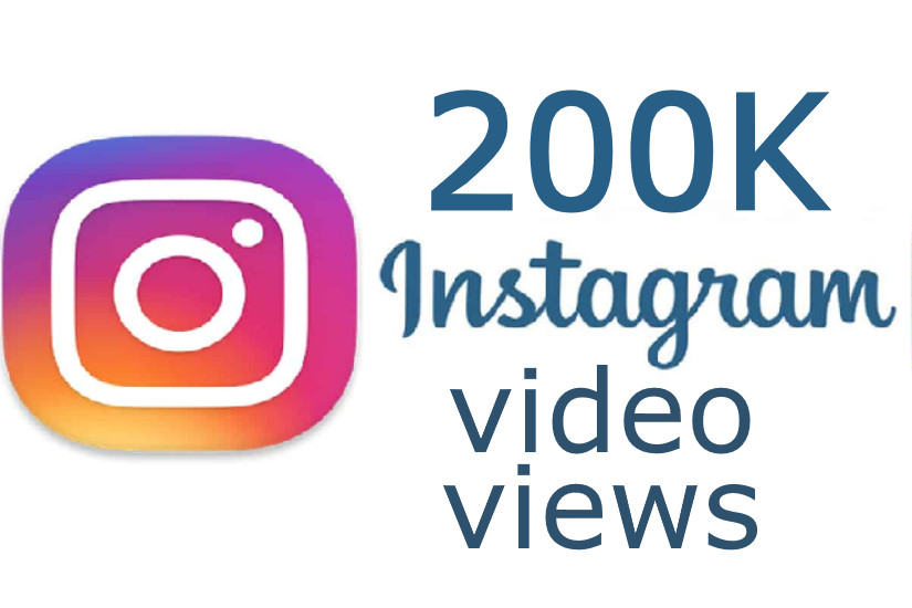200,000 Instagram Non Drop Video Views