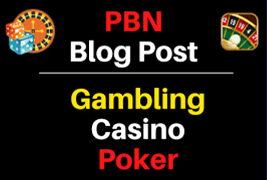 50 Casino Blog Post- Casino, Gambling, Poker, Betting, Sports Sites From Web.2 Properties